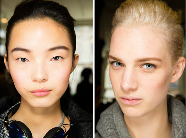 Jason Wu makeup for asian and blonde girls
