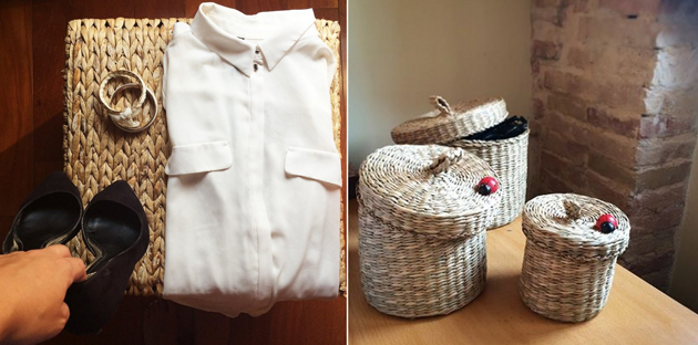 photos from Instagram with DIY projects from a fashion blogger 