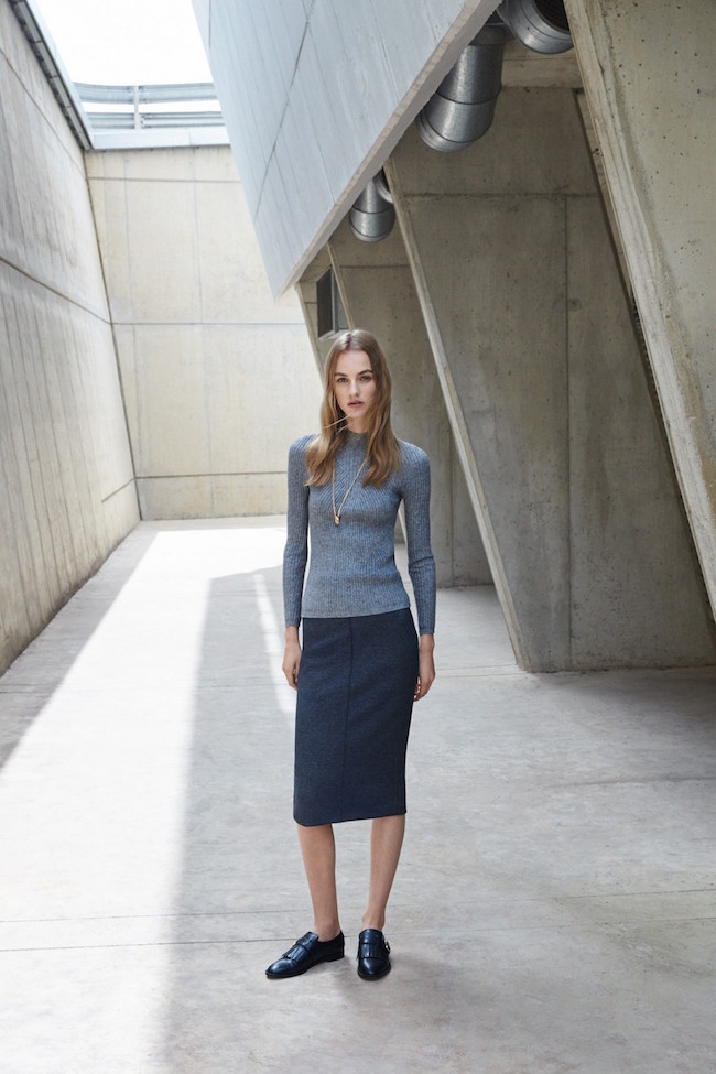 grey skirt for work