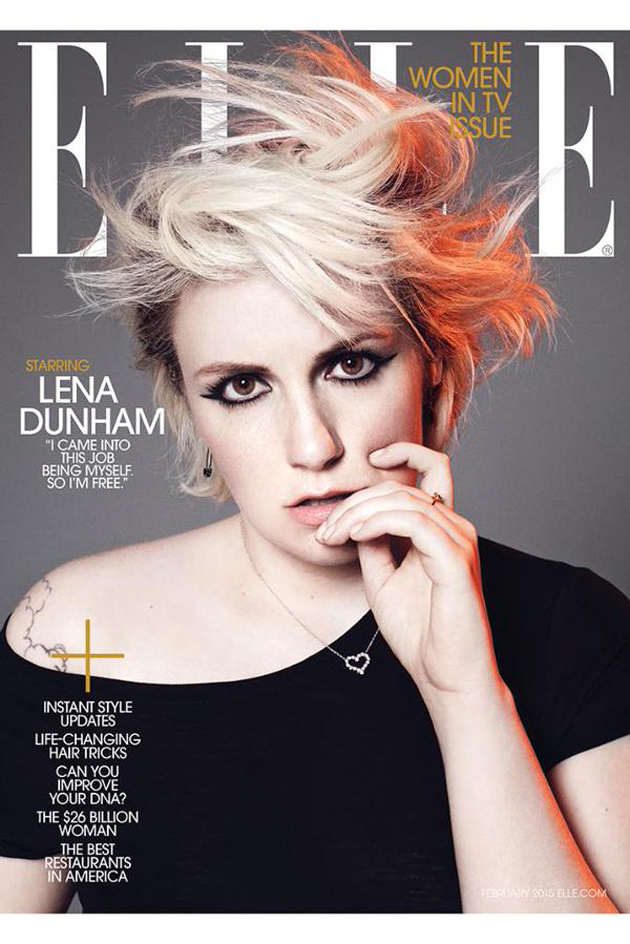 Lena Dunham on the cover of Elle by Style Advisor