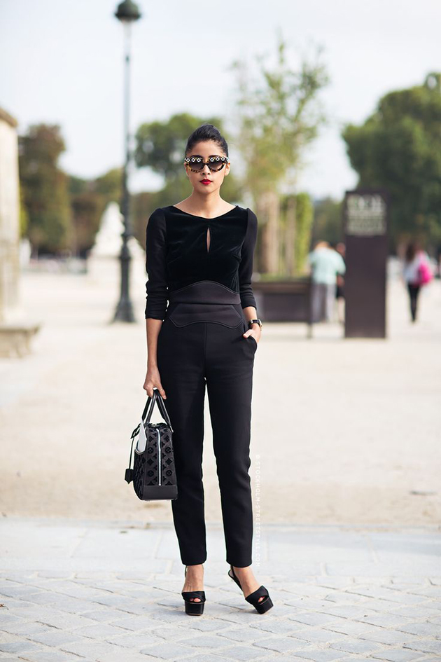 All black outfits for office by Style Advisor